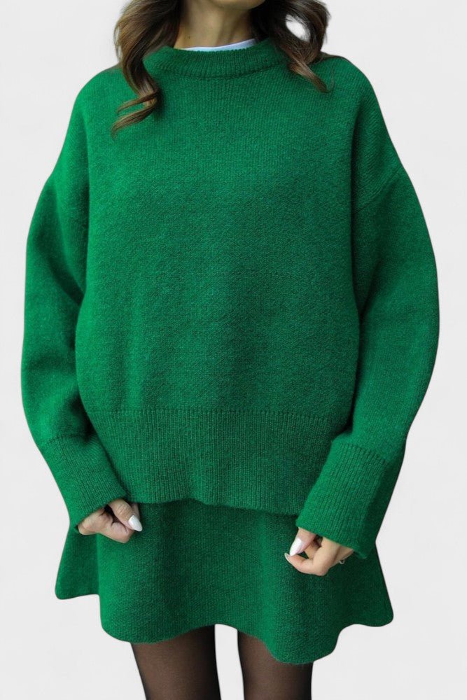 Susanna | Longline Knit Jumper & Trouser Set
