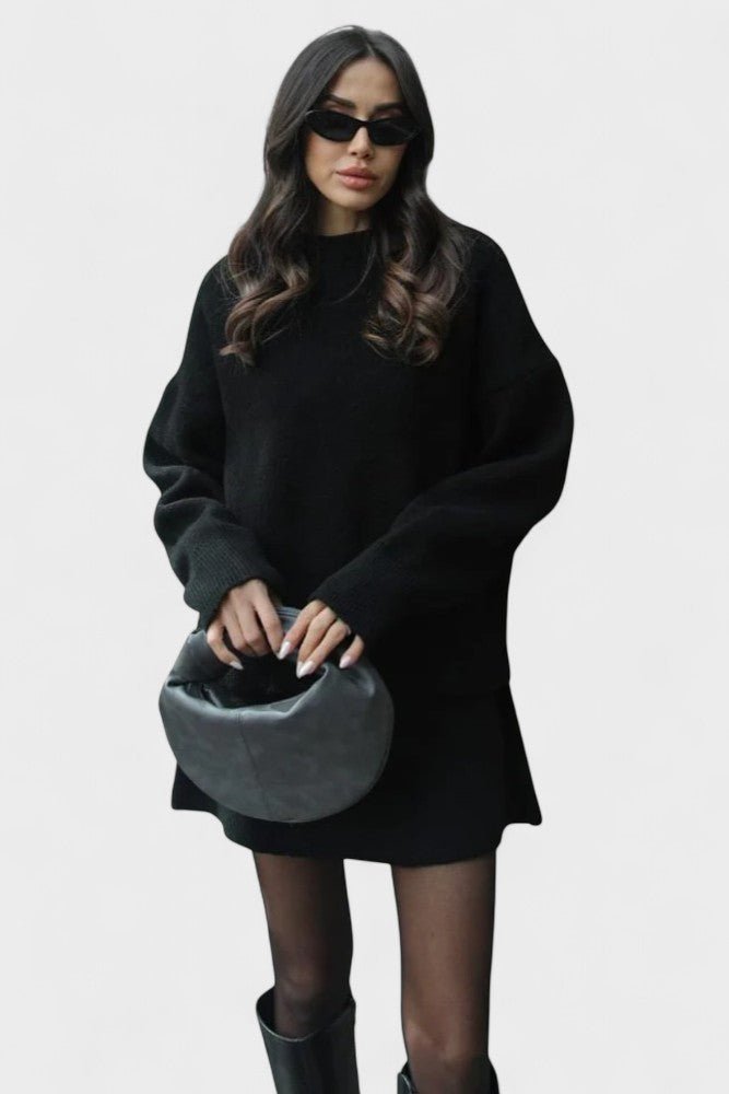 Susanna | Longline Knit Jumper & Trouser Set