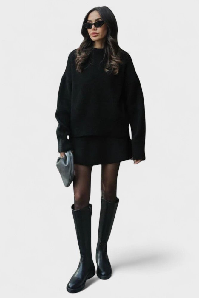 Susanna | Longline Knit Jumper & Trouser Set