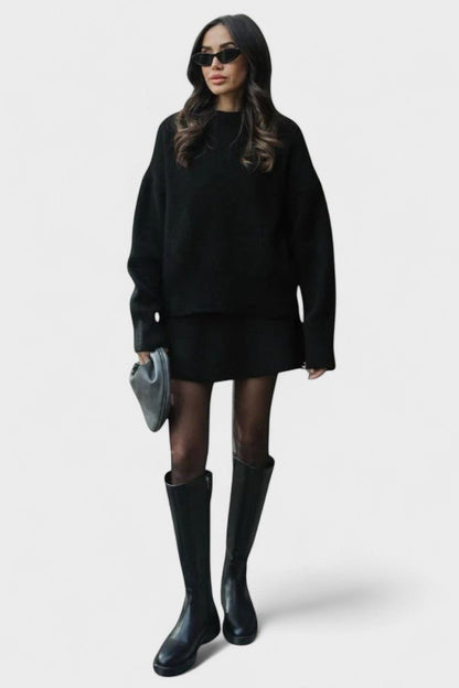 Susanna | Longline Knit Jumper & Trouser Set