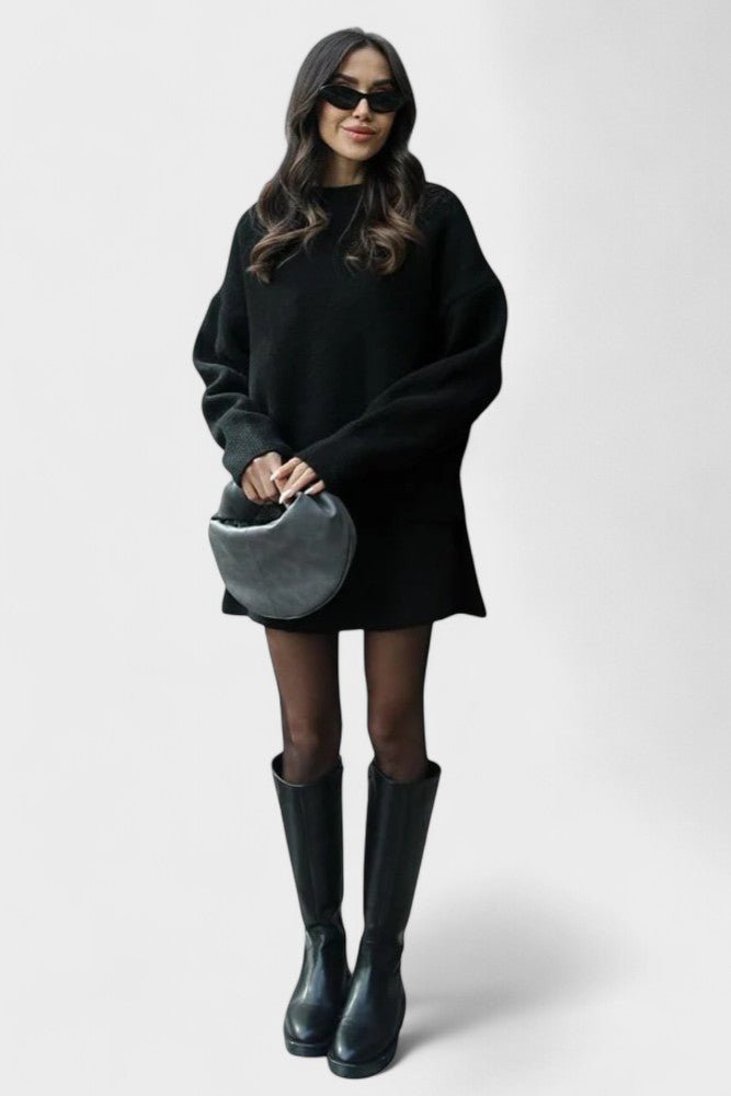 Susanna | Longline Knit Jumper & Trouser Set