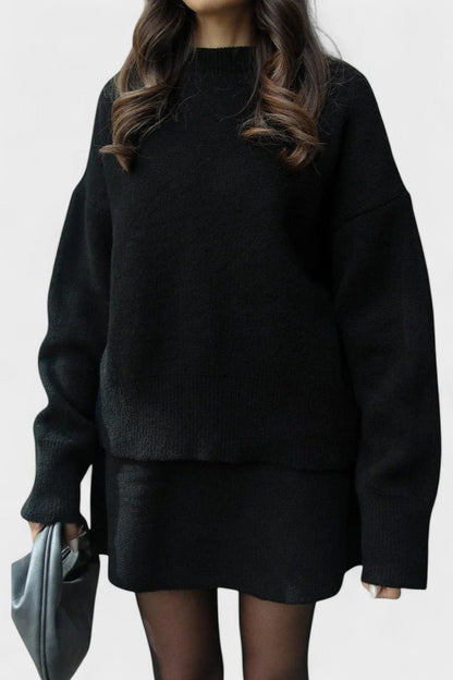 Susanna | Longline Knit Jumper & Trouser Set