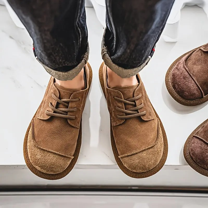 Sean | Brown Casual Lace-Up Shoes