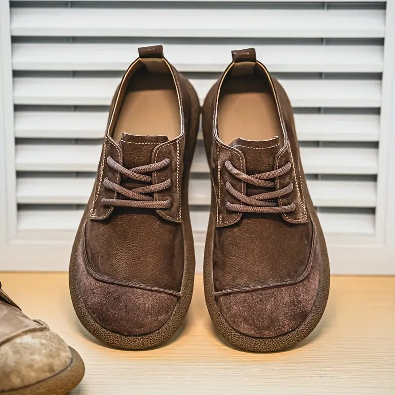 Sean | Brown Casual Lace-Up Shoes