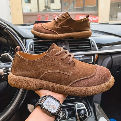 Sean | Brown Casual Lace-Up Shoes