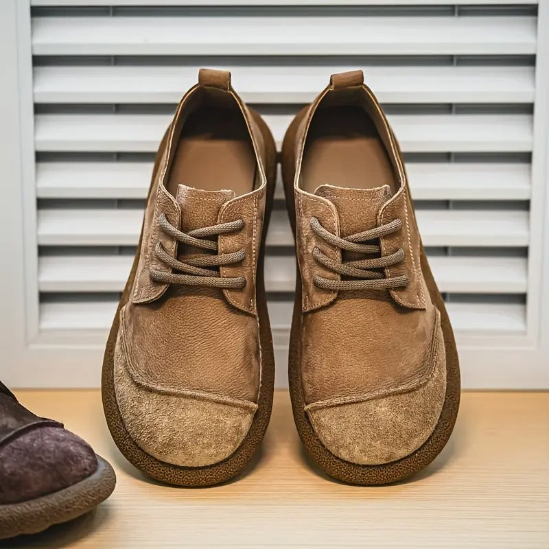 Sean | Brown Casual Lace-Up Shoes