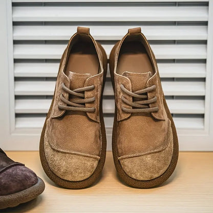 Sean | Brown Casual Lace-Up Shoes