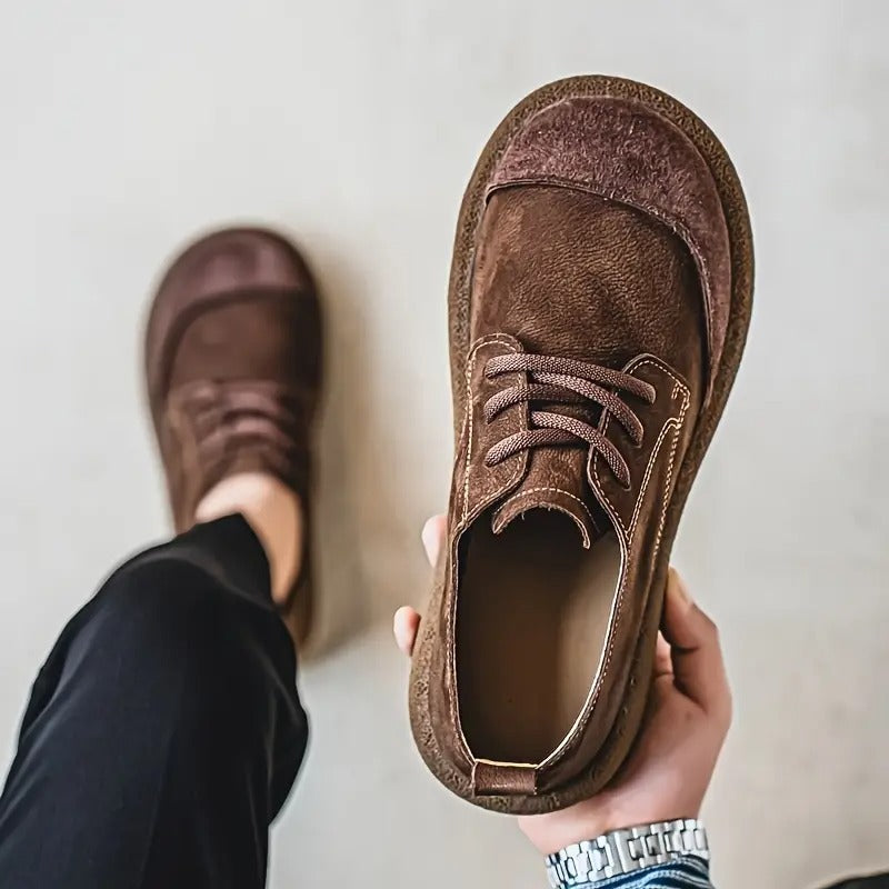 Sean | Brown Casual Lace-Up Shoes
