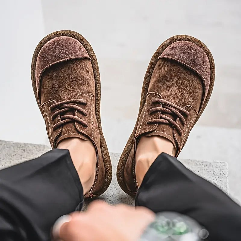Sean | Brown Casual Lace-Up Shoes