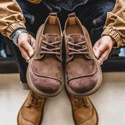 Sean | Brown Casual Lace-Up Shoes
