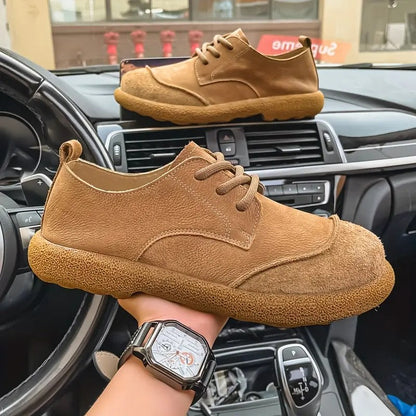 Sean | Brown Casual Lace-Up Shoes