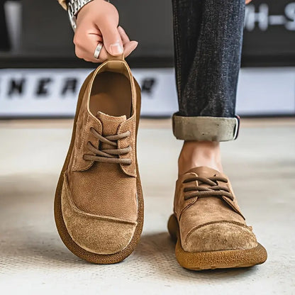 Sean | Brown Casual Lace-Up Shoes