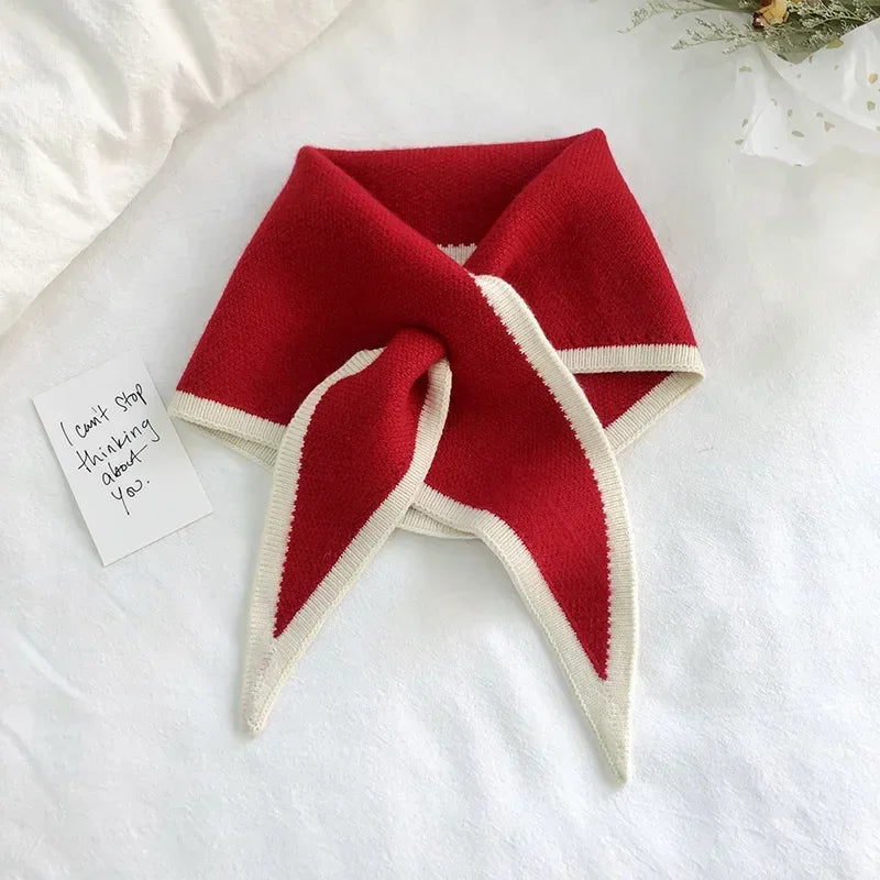 Victoria | Knitted Mini Scarf