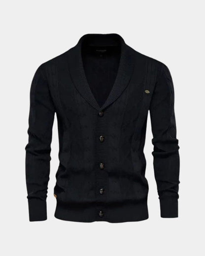 Sebastian | Grey Button Cardigan