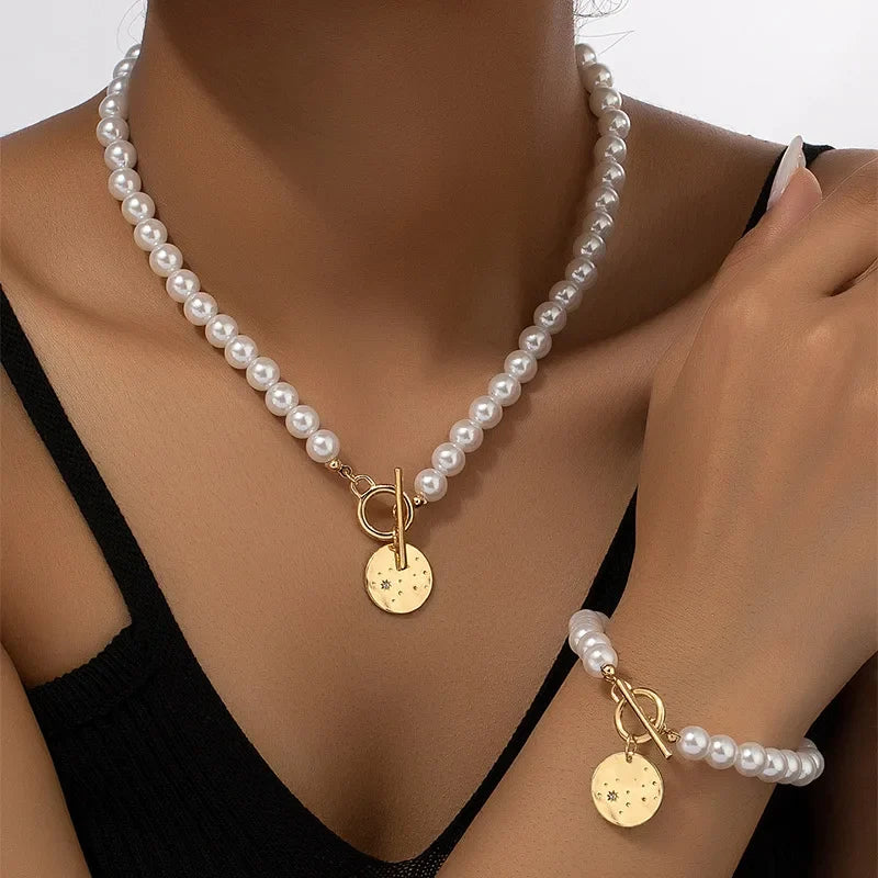 Aurelia | Beaded Heart Jewellery Set