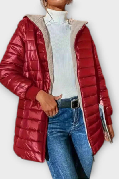 Selena | Grey Lightweight Quilted Jacket