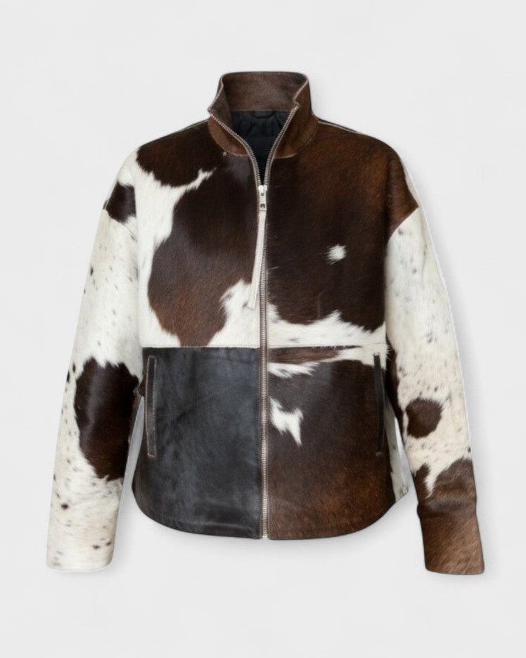 Shelley | Cow-Print Jacket