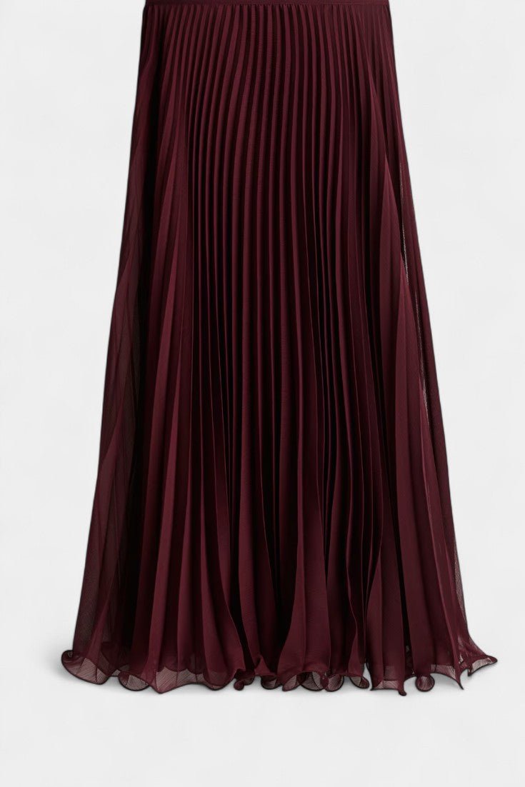 Celeste | Pleated Knit Top & Skirt Set
