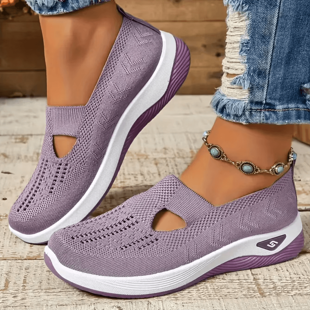 Vera | Knitted Slip-On Trainers