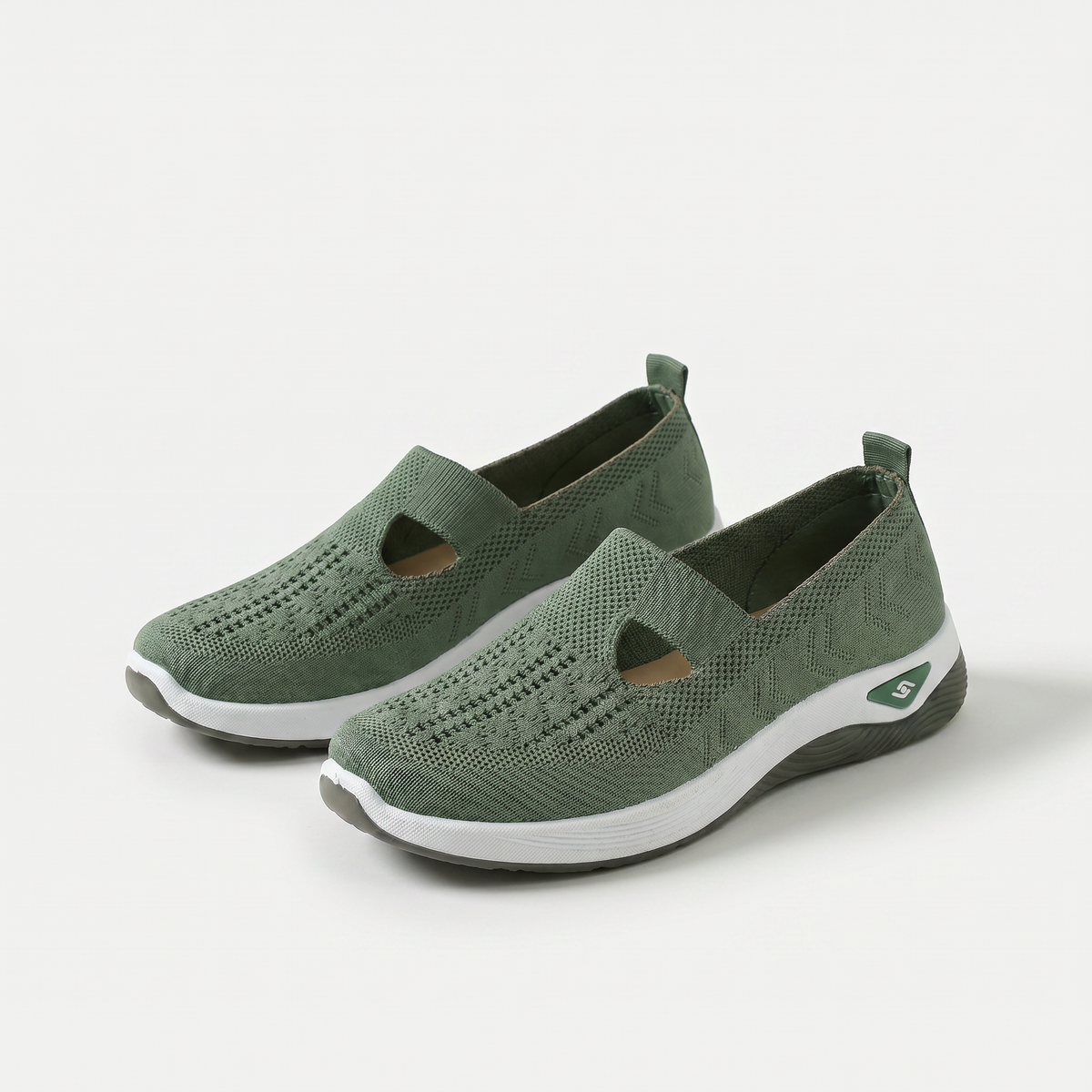 Vera | Knitted Slip-On Trainers