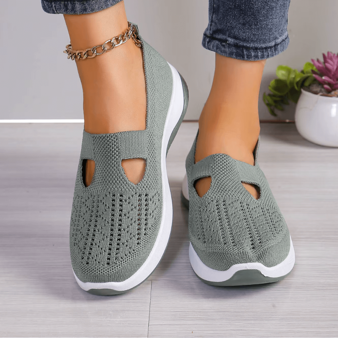 Vera | Knitted Slip-On Trainers