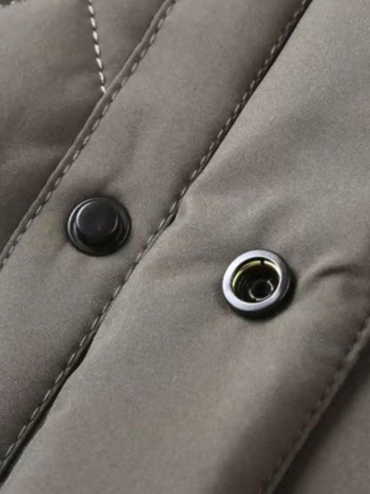 Simon | Quilted Check-Lined Jacket