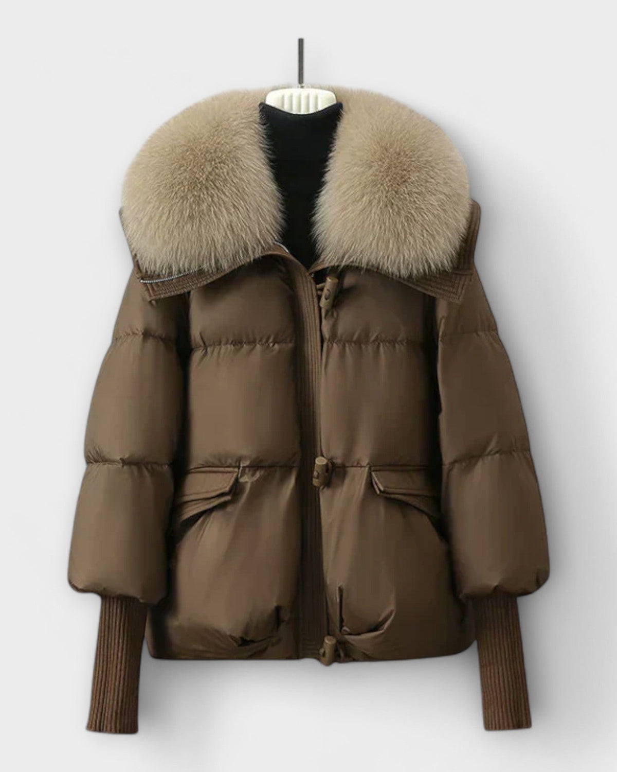 Sofia | Faux-Fur Collar Puffer Coat
