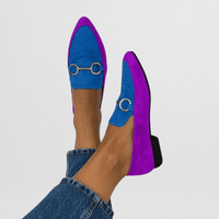 Purple & Blue