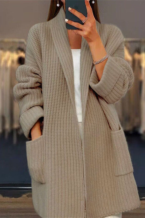 Sophie | Cream Open-Knit Cardigan