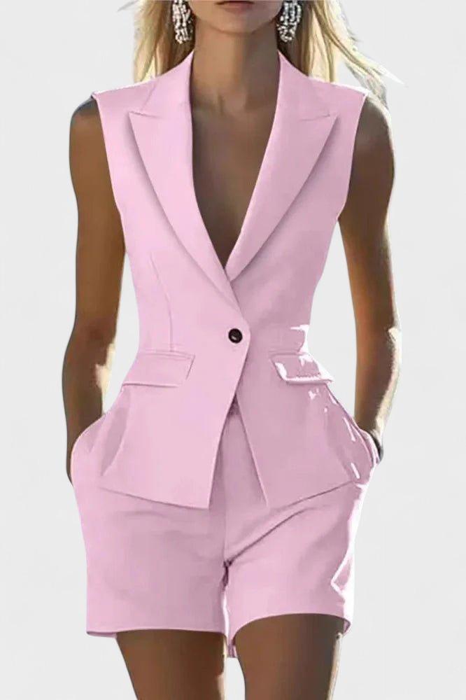 Susie | Peplum Waistcoat & Trouser Set