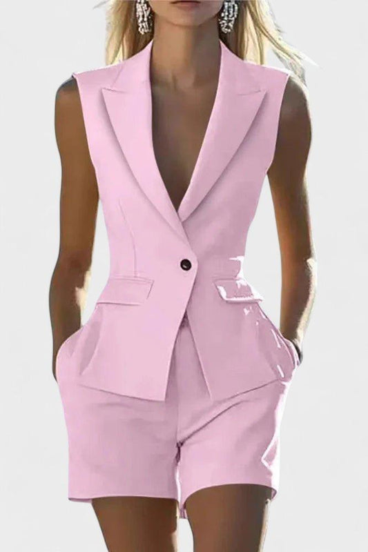 Susie | Peplum Waistcoat & Trouser Set