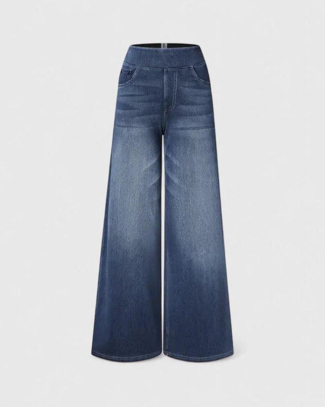 Sandy | Light-Wash Wide-Leg Jeans