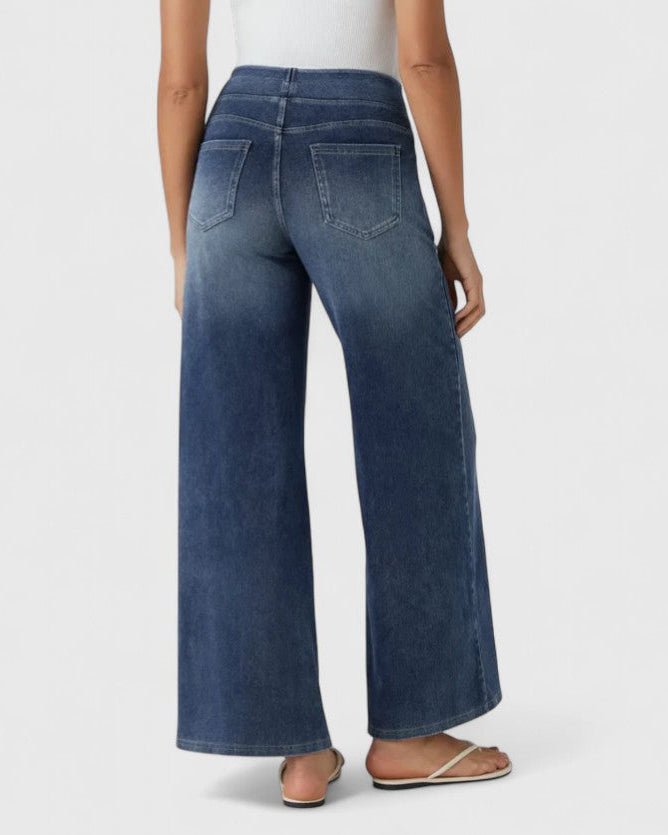 Sandy | Light-Wash Wide-Leg Jeans