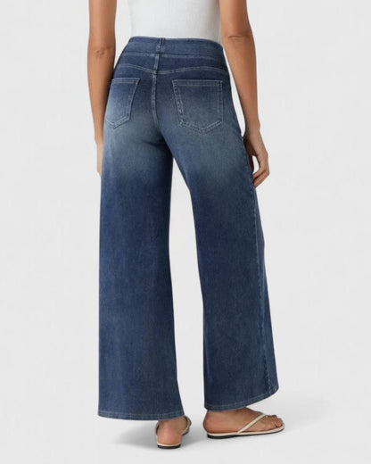 Sandy | Light-Wash Wide-Leg Jeans