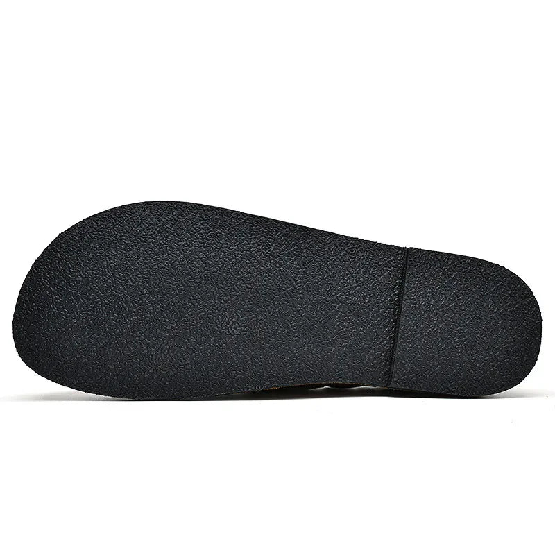 John | Buckle Leather Loafers
