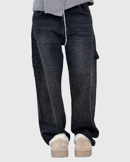 Stella | Embellished Relaxed Jeans