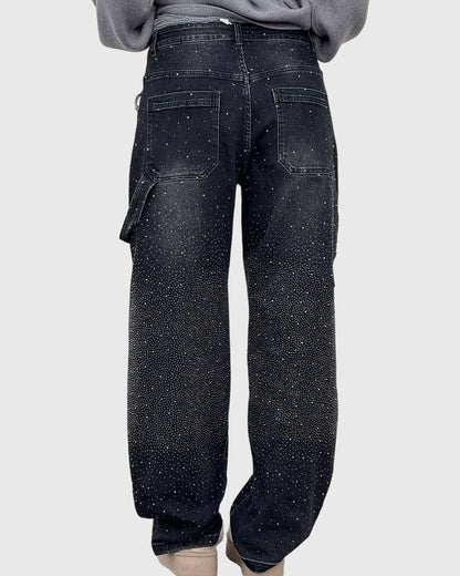 Stella | Embellished Relaxed Jeans