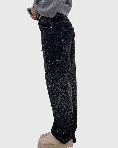 Stella | Embellished Relaxed Jeans