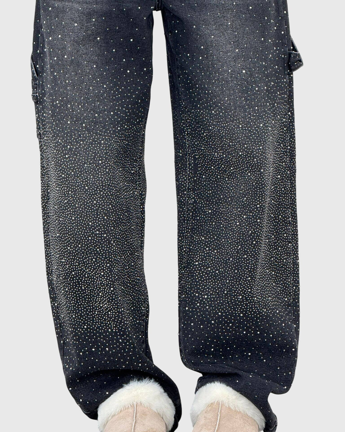 Stella | Embellished Relaxed Jeans