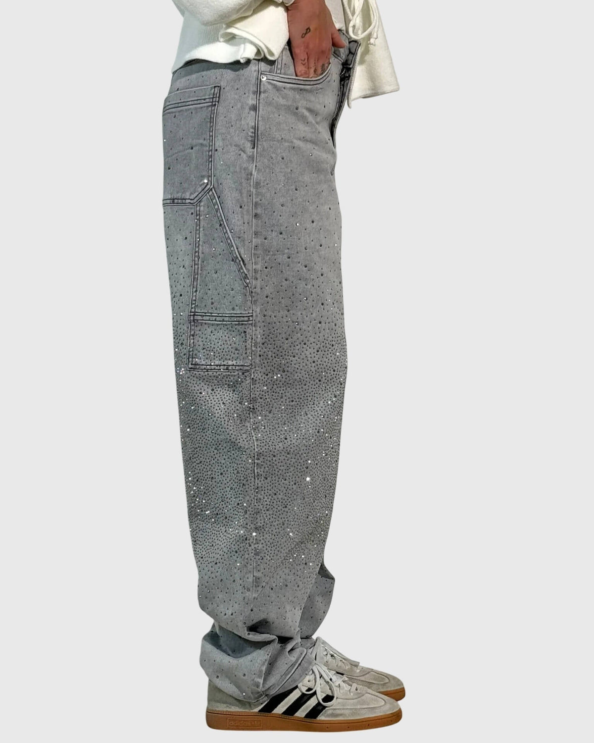 Stella | Embellished Relaxed Jeans
