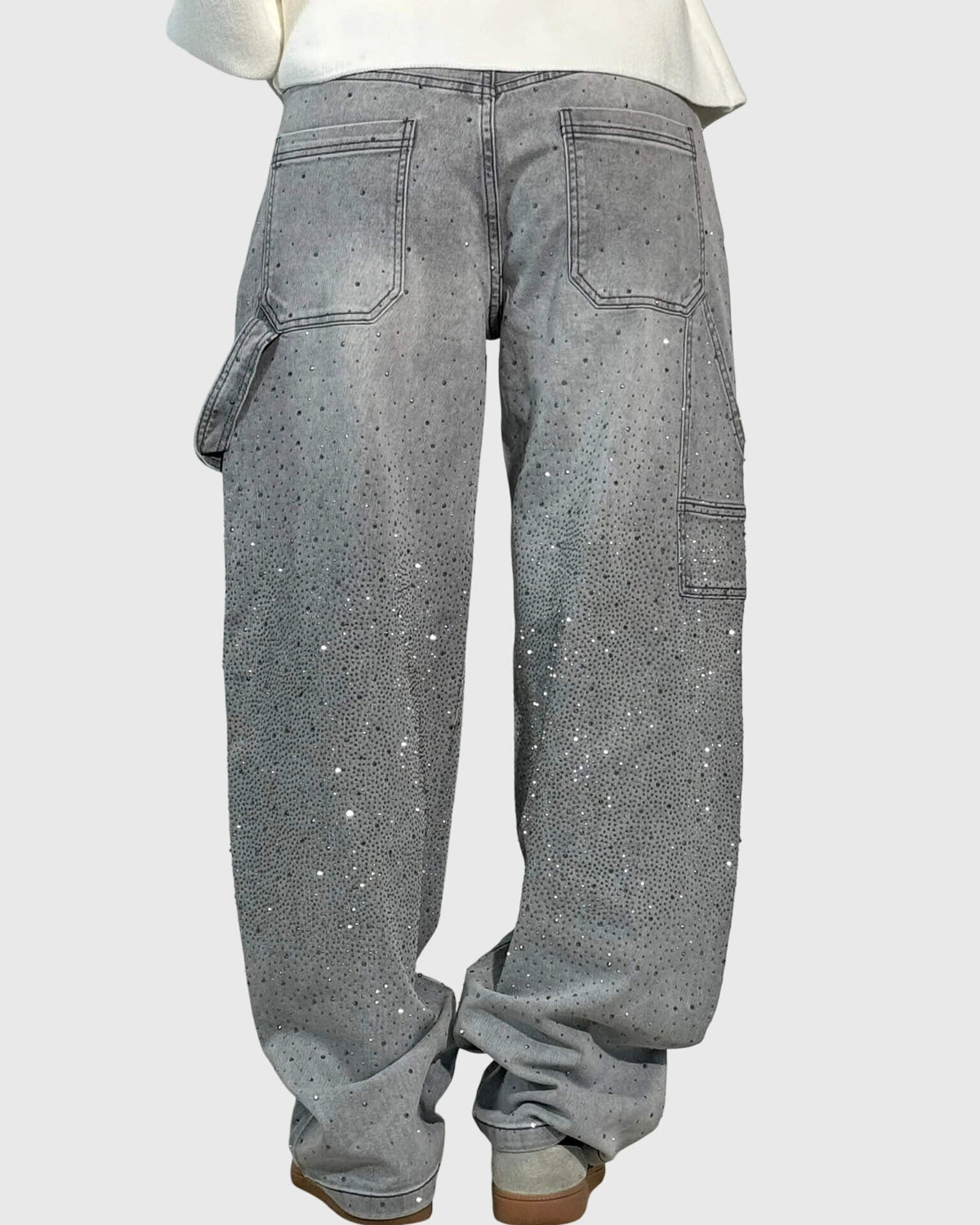 Stella | Embellished Relaxed Jeans