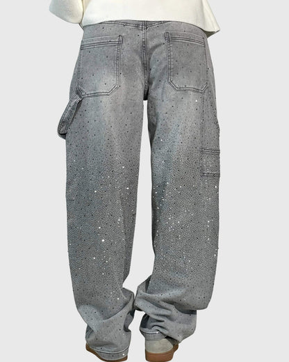 Stella | Embellished Relaxed Jeans