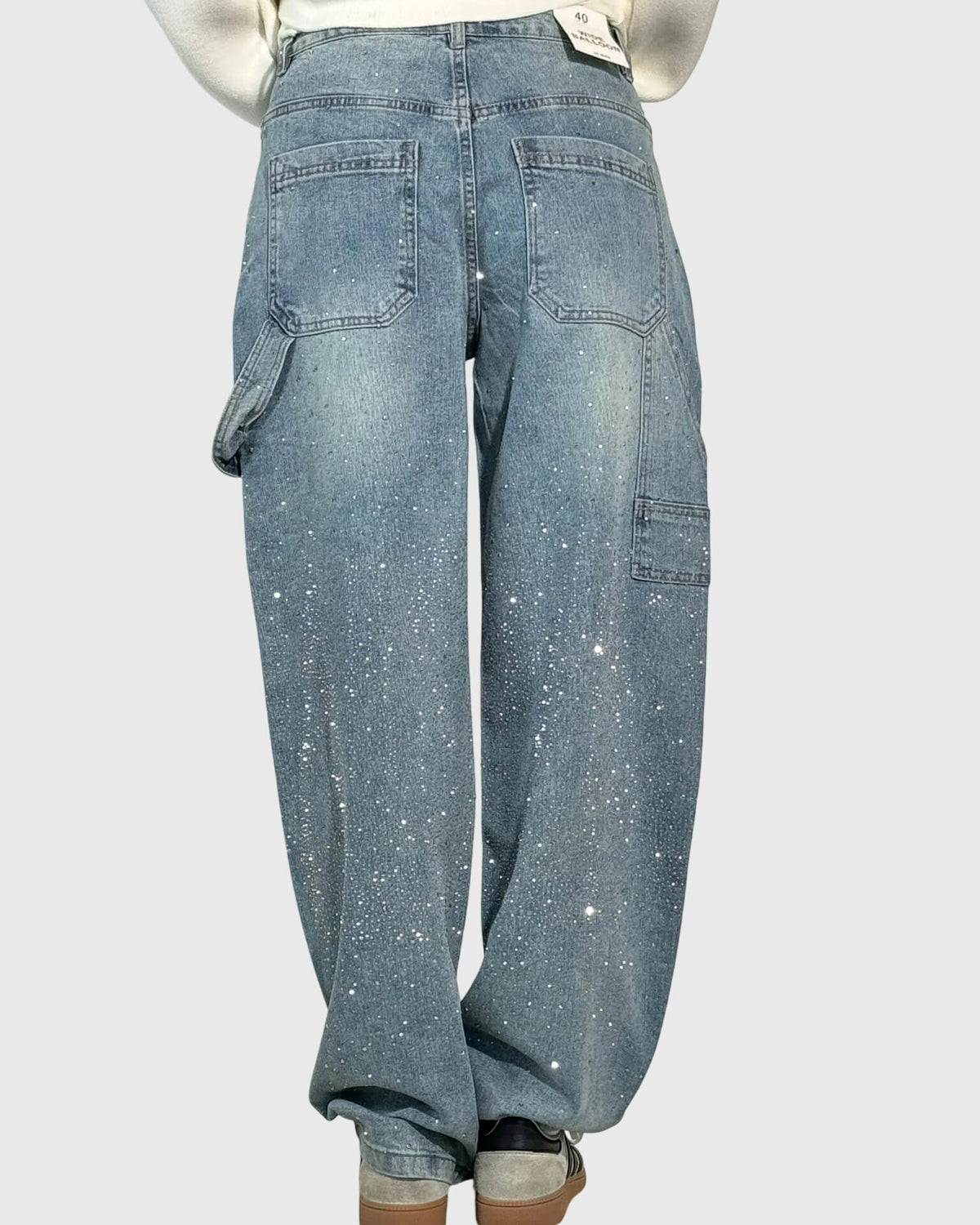Stella | Embellished Relaxed Jeans