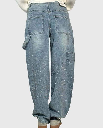 Stella | Embellished Relaxed Jeans