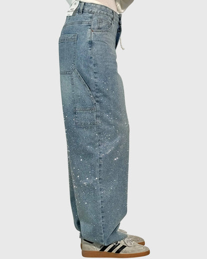 Stella | Embellished Relaxed Jeans