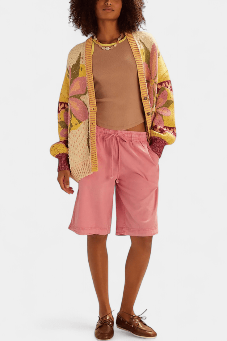 Stacey | Floral Button Cardigan