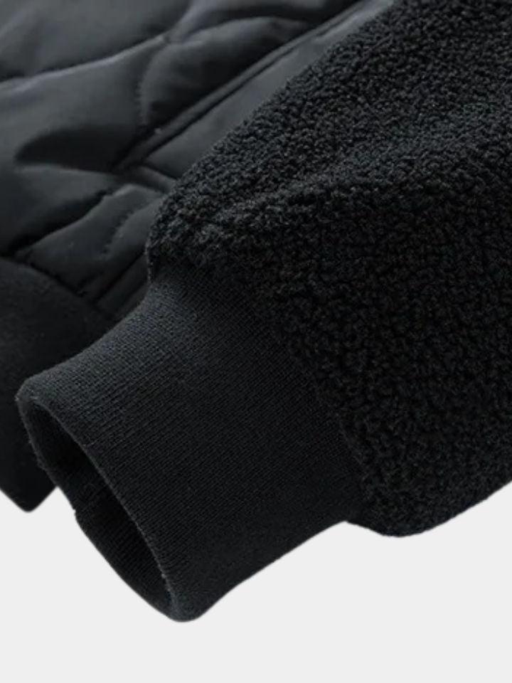 Stanley | Navy Quilted Bomber Jacket