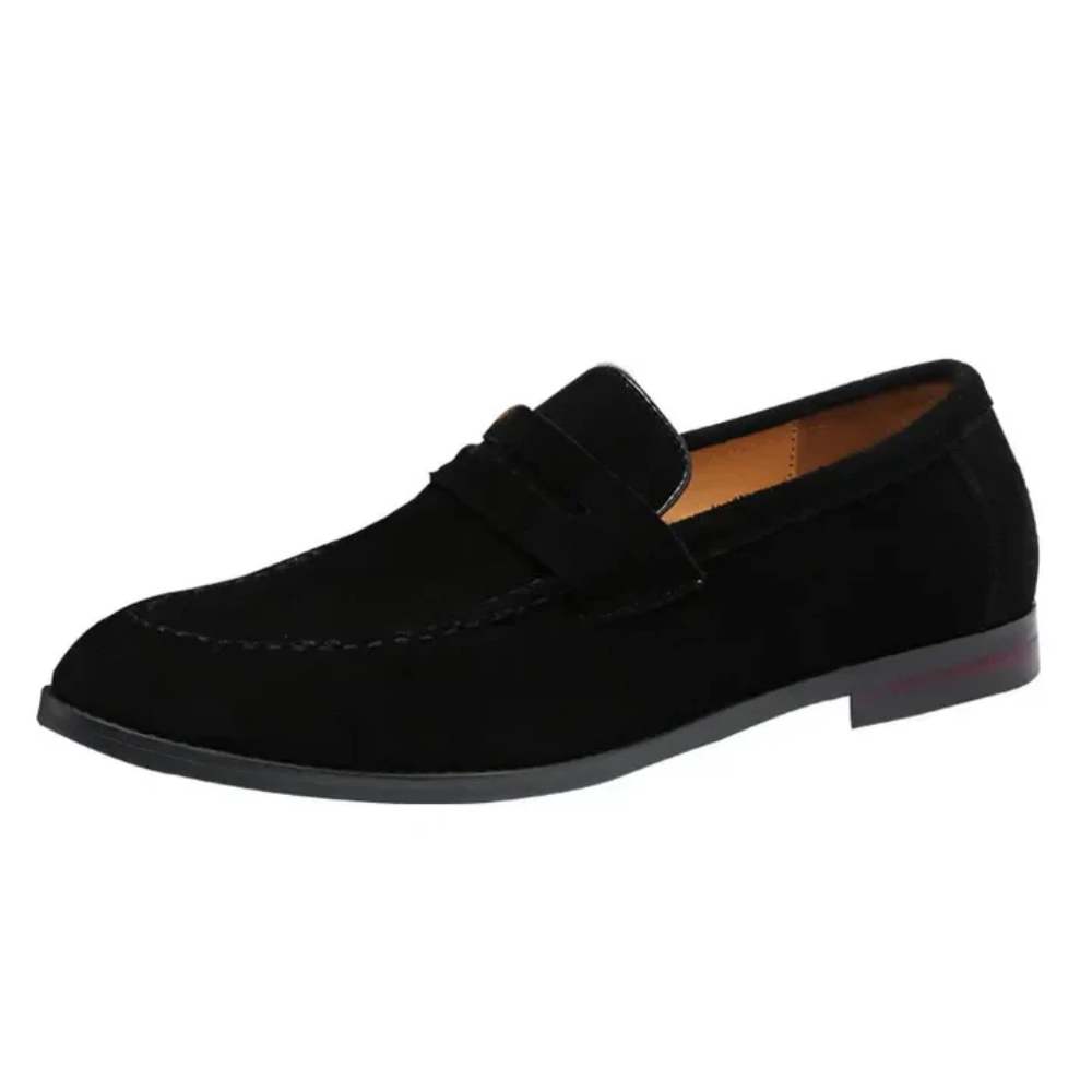 Benjamin | Green Suede Summer Loafers