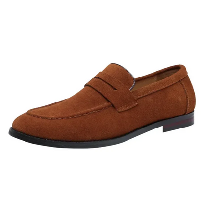 Benjamin | Green Suede Summer Loafers