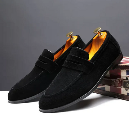 Benjamin | Green Suede Summer Loafers